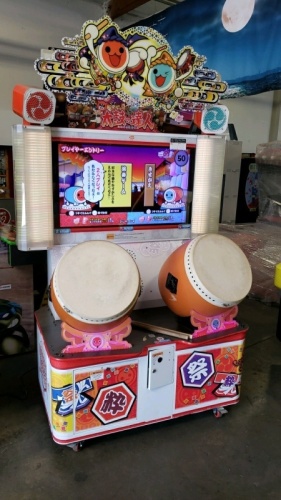 WADAIKO MASTER DRUM RYTHYM MUSIC ARCADE GAME NAMCO