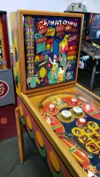 1952 CHINATOWN WOOD RAIL FLIPPER PINBALL MACHINE GOTTLIEB RESTORED L@@K!! - 3