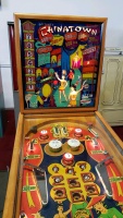 1952 CHINATOWN WOOD RAIL FLIPPER PINBALL MACHINE GOTTLIEB RESTORED L@@K!! - 4