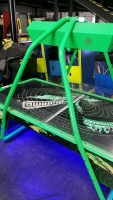 BLACK HOLE DYNAMO AIR HOCKEY TABLE W/ OVERHEAD SCORING - 8