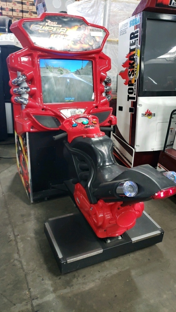 SUPER BIKES FAST & FURIOUS RED RACING ARCADE GAME