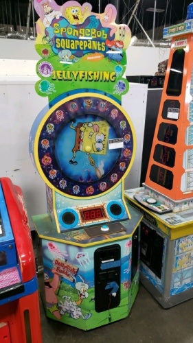 SPONGEBOB JELLY FISHING TICKET REDEMPTION GAME SEGA