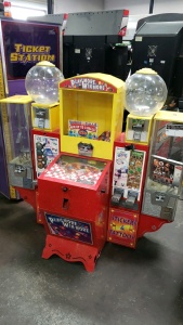 PLAY MORE WIN MORE VENDING CENTER CANDY, CAPSULES STICKERS ETC #2