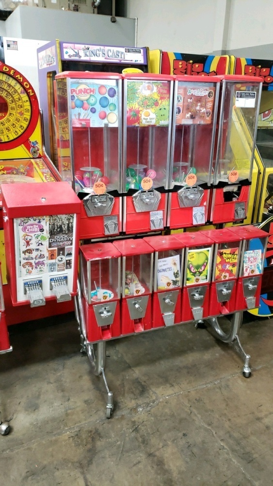 COMBO BULK VENDING CANDY CAPSULE RACK #12