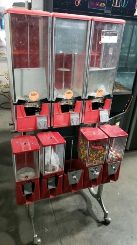 COMBO BULK VENDING CANDY CAPSULE RACK #14