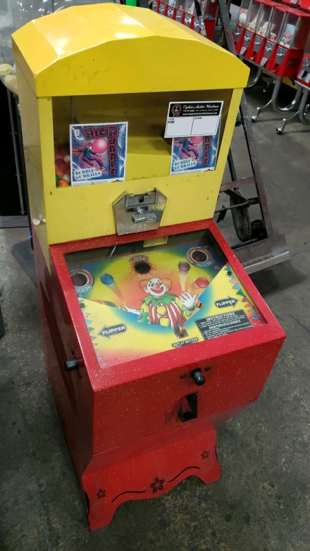 PLAY MORE WIN MORE BULK VENDING PINBALL