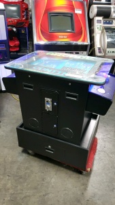412 IN 1 MULTICADE COCKTAIL TABLE W/ RISER FOR BAR HEIGHT ARCADE GAME