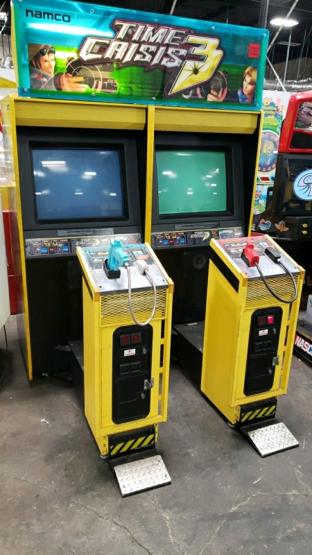 TIME CRISIS 3 TWIN SHOOTER ARCADE GAME NAMCO