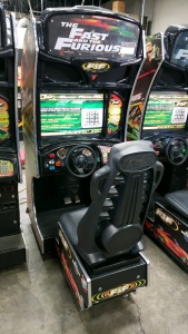 FAST & FURIOUS SITDOWN RACING ARCADE GAME #1