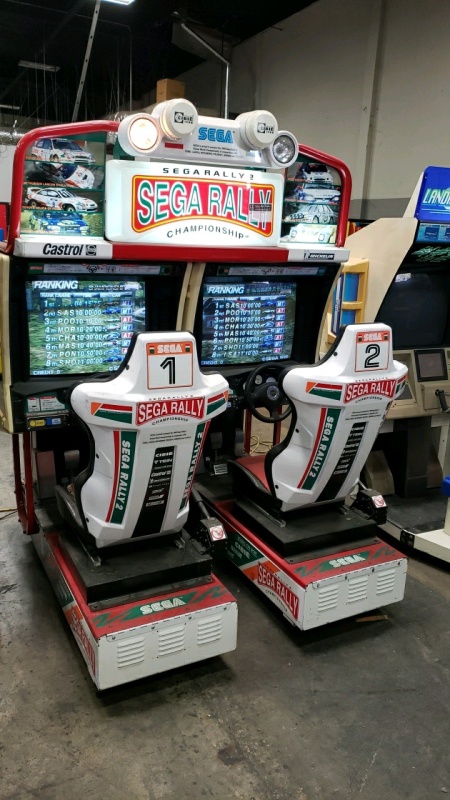 SEGA RALLY 2 TWIN DRIVER ARCADE GAME JP