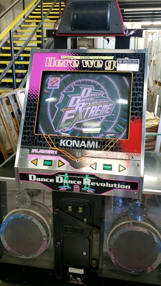 Ddr Computer Game DDR EXTREME 2 PLAYER ARCADE GAME KONAMI