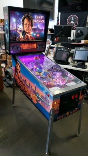 DIRTY HARRY CLASSIC WILLIAMS PINBALL MACHINE VERY NICE CONDITION