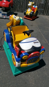 KIDDIE RIDE CAR & DOG RIDER #3