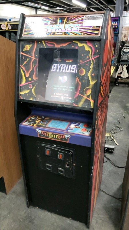 GYRUSS CLASSIC DEDICATED UPRIGHT 19" ARCADE GAME CENTURI