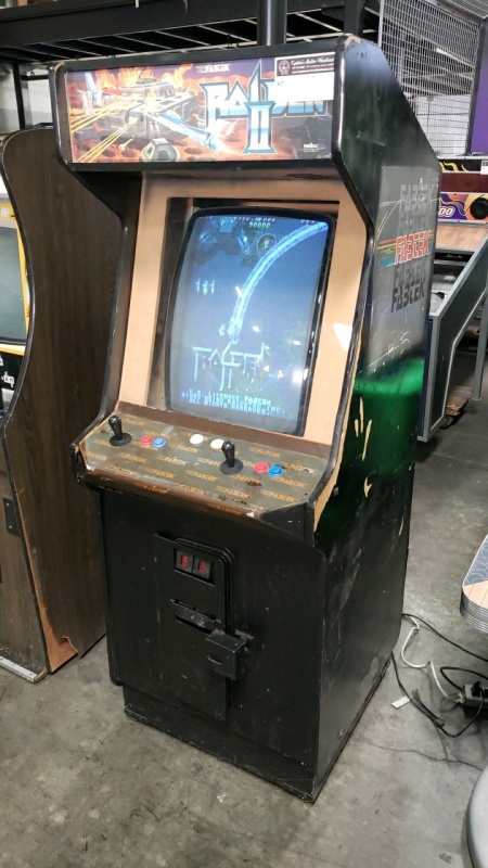 RAIDEN II FABTEK UPRIGHT VERTICAL SHOOTER ACTION ARCADE GAME