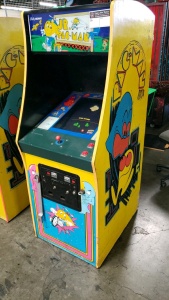 JR. PAC-MAN UPRIGHT CLASSIC ARCADE GAME BALLY MIDWAY