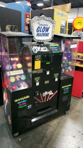 THE ORIGINAL GLOW MACHINE MERCHANDISER KIOSK