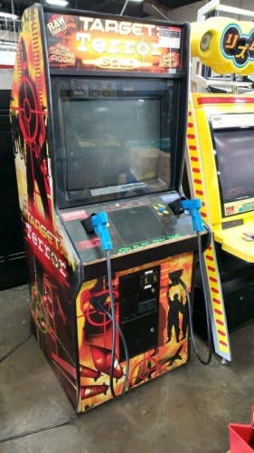 TARGET TERROR GOLD SHOOTER ARCADE GAME RAW THRILLS