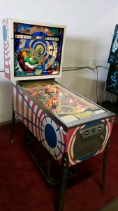 TIME ZONE CLASSIC E.M. PINBALL MACHINE BALLY