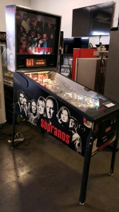 THE SOPRANO'S PINBALL MACHINE STERN INC