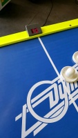 AIR HOCKEY DYNAMO MINI HOT FLASH W/ TABLE SCORING - 4