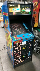 CLASS OF 1981 MS PACMAN GALAGA NAMCO UPRIGHT ARCADE GAME