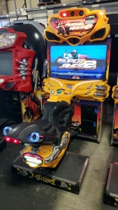 SUPER BIKES 2 FAST & FURIOUS MOTORCYCLE RACING ARCADE GAME #1