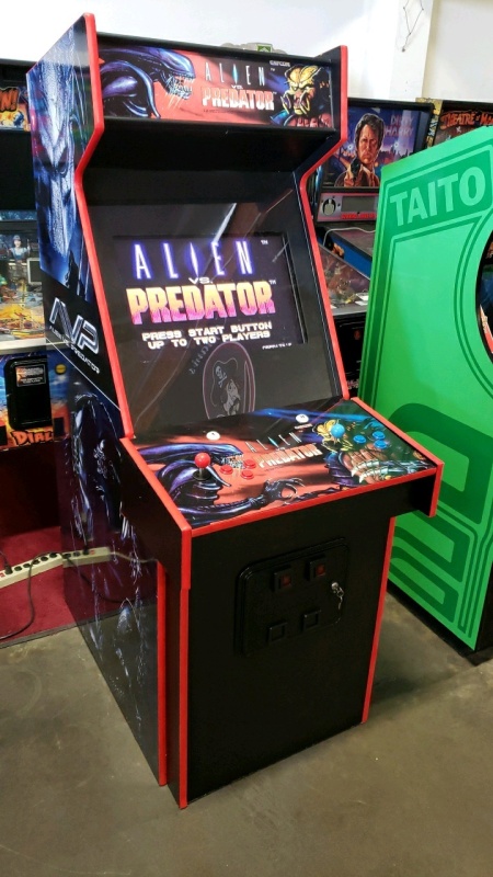 ALIEN VS. PREDATOR UPRIGHT ARCADE GAME BRAND NEW BUILT ARCADE W/ LCD MONITOR