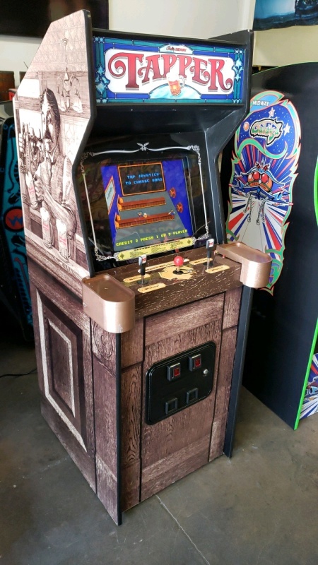 TAPPER BUDWEISER UPRIGHT ARCADE GAME BRAND NEW BUILT ARCADE W/ LCD MONITOR