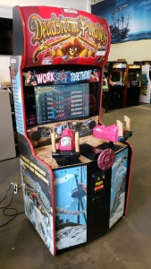 DEAD STORM PIRATES UPRIGHT FIXED GUN ARCADE GAME NAMCO