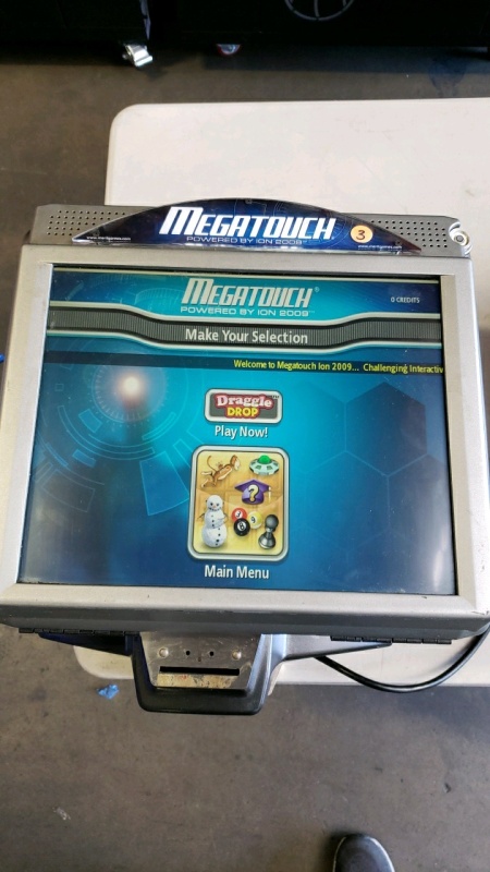 MEGATOUCH WALLETTE TOUCH SCREEN ARCADE GAME #1
