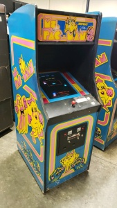 MS PACMAN UPRIGHT ARCADE GAME BALLY MIDWAY #1