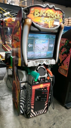 BIG BUCK SAFARI SHOOTER ARCADE GAME RAW THRILLS