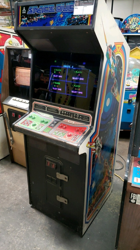 Space Duel Classic Upright Arcade Game Atari