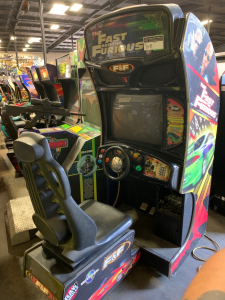 FAST & FURIOUS SITDOWN RACING ARCADE GAME RAW THRILLS