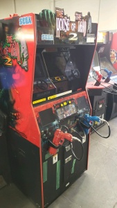 HOUSE OF THE DEAD 2 ZOMBIE SHOOTER ARCADE GAME SEGA