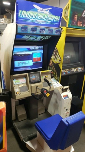 LANDING HIGH JAPAN FLIGHT SIMULATOR ARCADE GAME