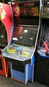 BIG BLUE SF III THIRD STRIKE UPRIGHT ARCADE GAME CABINET