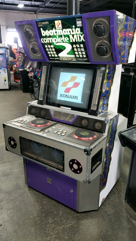 BEATMANIA COMPLETE MIX KONAMI MUSIC ARCADE GAME