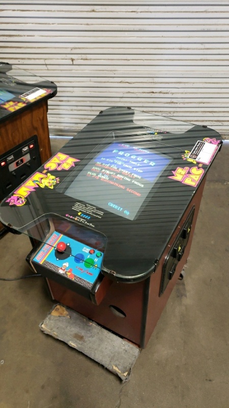 60 IN 1 MULTICADE COCKTAIL TABLE CRT ARCADE GAME FTR