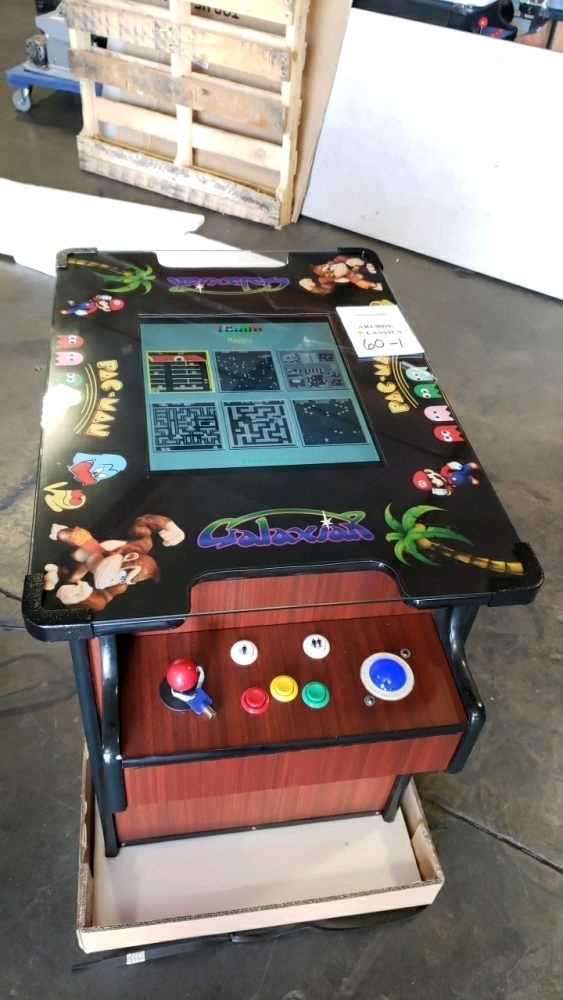 Multicade Table 60 IN 1 MULTICADE COCKTAIL TABLE ARCADE GAME CHERRYWOOD BRAND NEW