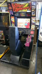 STUNT TYPHOON SITDOWN RACING ARCADE GAME TAITO