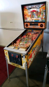 BAD CATS CLASSIC PINBALL MACHINE WILLIAMS 1989