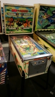 BOW & ARROW PINBALL MACHINE BALLY 1975