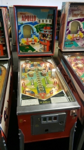 APOLLO CLASSIC PINBALL MACHINE WILLIAMS 1967