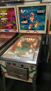 SCUBA 2 PLAYER PINBALL MACHINE GOTTLIEB 1970