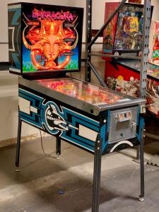 BARRACORA PINBALL MACHINE WILLIAMS 1981