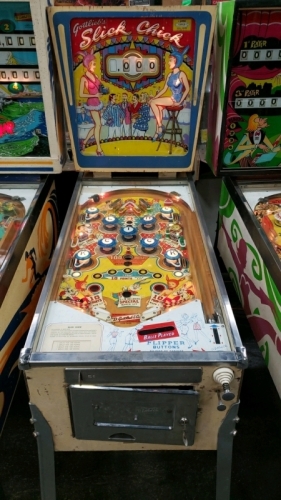 SLICK CHICK CLASSIC PINBALL MACHINE GOTTLIEB 1963