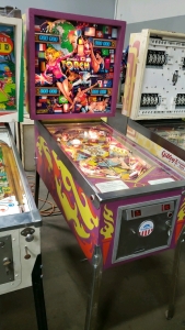 TORCH PINBALL MACHINE GOTTLIEB 1980