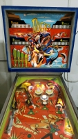 DOGIES 4 PLAYER E.M. PINBALL MACHINE BALLY 1968 GERMAN - 7